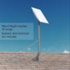 Starlink Reversible Tall Mount with Stabilizer Pole for Articulating Standard Dishy V2 view 2