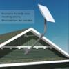 Starlink Reversible Tall Mount with Stabilizer Pole for Articulating Standard Dishy V2 view 3