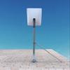 Starlink Reversible Tall Mount with Stabilizer Pole for Articulating Standard Dishy V2 view 4