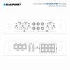 BLAUPUNKT BPA-E604 4-Channel Class AB Car Amplifier - 1800W Max Power, Bridged 360W RMS - Compact Design for Superior Sound Clarity view 4