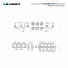 BLAUPUNKT BPA-HX320 4-Channel Car Amplifier - 80 Watts 4-Ohm Class-AB Sound System - C-Series Amplifiers view 4
