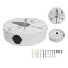GledeYeTec Aluminum Alloy CCTV Camera Junction Box, Universal Dome Camera Mounting Adapter Compatible with Duahua IP Camera Arlo Solar Panel Outdoor/Indoor Camera Electrical Box (Water-Drop Shape)