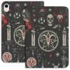 Occult Skull Rune Case for iPad iPad Mini 5/4/3/2/1(7.9- Inch) iPad Mini 6 (8.3-inch, 2021) with Pencil Holder, Protective Case with Soft TPU Back, Auto Sleep/Wake Cover view 1
