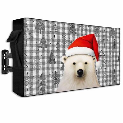 EZON-CH Outdoor TV Cover 60-65 inch, Weatherproof TV Display Screen Protector Outdoor TV Enclosure for Seal Full Coverage - Outside LED, LCD, OLED Flat Screen TVs