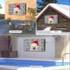 EZON-CH Outdoor TV Cover 60-65 inch, Weatherproof TV Display Screen Protector Outdoor TV Enclosure for Seal Full Coverage - Outside LED, LCD, OLED Flat Screen TVs view 4