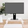 SEWACC Acrylic Monitor Riser Stand Clear Computer Monitor for Ergonomic Viewing Reduces Neck and Back Strain for Home Office Use view 3