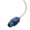 Futheda SMA Male to Fakra C Male Vehicle Antenna Adapter Cable RG316 Low Loss Coaxial Pigtail Cable 15cm/6 inch for Truck SUV Car Stereo Head Unit Navigation Receiver System Tracker Modem view 3
