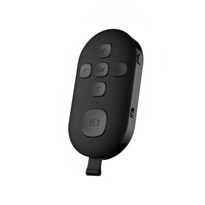 Yoidesu Bluetooth Remote Control Page Turner, Scrolling Ring Clicker for Camera Video Recording Shutter Selfie, Rechargeable Finger Remote for Smartphone Tablets