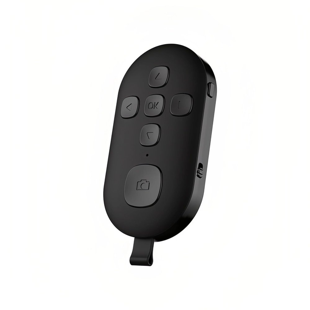 Yoidesu Bluetooth Remote Control Page Turner, Scrolling Ring Clicker for Camera Video Recording Shutter Selfie, Rechargeable Finger Remote for Smartphone Tablets