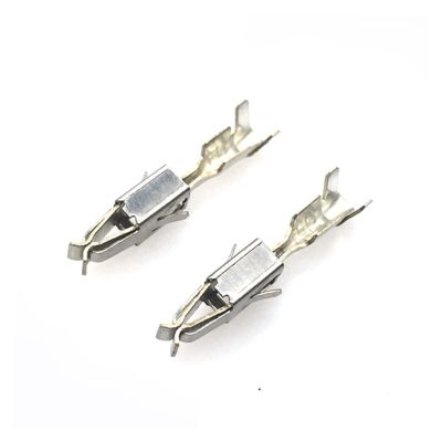 Tongkat Ruiting Store 50 Pcs Car Splices Wire Crimp Terminal Electrical Auto Connectors Female Pins Non-Insulated G126 929939-3 964286-1, Follow me cheaper