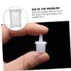 balacoo 300pcs Glue Bottle Tips for Eyelash Extensions Precision Applicator Tips for Glue Dispenser Compatible Thin Adhesive Prevent Clogs for Crafting and Modeling view 3