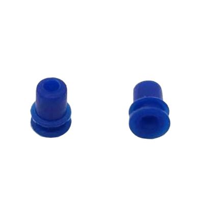 VAIGAI Yige Store 20-1000 Pcs 1.5mm Car Wire Connector Waterproof Ring Circle Rubber Seal Hollow Plug Silicone Sheath Cap Fit Compatible Tyco Etc (Color : Red, Size : 50 Pcs)