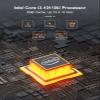 Baieyu Industrial PC with Core i3-10110U (Up to 4.10GHz), 8GB DDR4 RAM 256GB M.2 SSD, Fanless Industrial PC, 2RS232 COM, Support RS422/RS485, 1GPIO, 2HD, 1DP, 2RJ45 LAN, 6USB Port, Win 11 Pro view 2