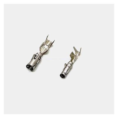 VAIGAI Yige Store 100Pcs Automotive Wire Cable Housing Female Pins Crimp Terminal 0643231029 0643231039 64322-1039 64322-1029 Fit Compatible Molex Connector (Color : Small Pin, Size : 200pcs)