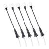 ifundom 20pcs Miniature Garden Lamps Solar-Powered Outdoor Lanterns for Dolly House Decor view 1
