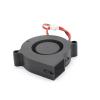 Canvia 1pc 3D Printer Parts 5015 Blower Fan 12V 24V 0.1A Turbo Cooling Fan 5cm 50x50x15mm 5015 Black Plastic Fans for Extruder (Size : 1PC 5015 24v) view 2
