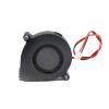Canvia 1pc 3D Printer Parts 5015 Blower Fan 12V 24V 0.1A Turbo Cooling Fan 5cm 50x50x15mm 5015 Black Plastic Fans for Extruder (Size : 1PC 5015 24v) view 3