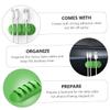 OSALADI 8pcs Cable Organizers for Desktop Slot Cable Management Clip Wire Cord Organizer Box view 3
