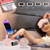 JTEMAN Gifts for Men Women,Cell Phone Stand with Wireless Bluetooth Speaker,Adjustable Cool Tech Kitchen Gadgets,Unique Birthday Gift Idea for Him, Husband, BoyfriendPink view 3