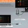 TIMBOOTECH USB C & HDMI Transmitter x3 and Receiver 4K- 5.8G Wireless USB C Transmitter Receiver Transmission Stable Video, Plug & Play, Support HDMI & VGA Dual Screens,165FT/50M, Black view 4