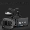 4K Ultra HD Resolution Camera, 64MP Still Images, 18x Digital Zoom, Lens Hood, USB Connection, 2 Remote Control Methods, Webcam Function, External Microphone,CMOS Sensor view 3