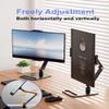 AiFeelife Portable Monitor Holder for 12-17.3 Inch Screen Desk Holder Metal Stand 16 Inch Universal Expandable Display Base 12.9inch Tablet Stand Adjustable Portable Monitor Desktop Clamp view 2