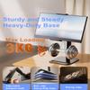 AiFeelife Portable Monitor Holder for 12-17.3 Inch Screen Desk Holder Metal Stand 16 Inch Universal Expandable Display Base 12.9inch Tablet Stand Adjustable Portable Monitor Desktop Clamp view 3