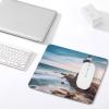 Beach Lighthouse Mouse Pad for Laptop, Computer & PC, Gaming & Working Large Mouse Pad Waterproof Printed Mouse Mat Non-Slip Rubber Base Mouse Pads. view 4