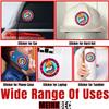 (3PCS) Blue Collar Unicorn Sticker Hard Hat Sticker Funny Rainbow Unicorn Die-Cut Waterproof Vinyl Sticker for Water Bottle Tumbler Phone Case Laptop Cars Helmet Decal Gifts for Dad Worker (3 inches) view 2
