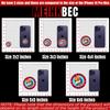 (3PCS) Blue Collar Unicorn Sticker Hard Hat Sticker Funny Rainbow Unicorn Die-Cut Waterproof Vinyl Sticker for Water Bottle Tumbler Phone Case Laptop Cars Helmet Decal Gifts for Dad Worker (3 inches) view 4