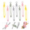 OSALADI 16pcs Silicone Cable Ties Flexible Cable Organizer for Efficient Cord Management Power Cords and Chargers and Tidy view 2