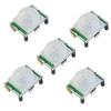 Anneome 5pcs Human Sensor Module Sensitivity Dc Low Power Consumption Pyroelectric Detection for Indoor Lighting Control and Automation view 1