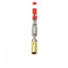 2.8mm Car Crimp Terminal Block Cylindrical Insert Spring Auto Wire Elcetric Connector Loose with Cable DJ224-2.8A (Color : Female, Size : 50 Pcs) view 2
