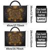 Abstract Turtle Pattern Laptop Sleeve Case for Women Men 13 13.3 14 inch Laptop Bag Durable Travel Computer Carrying Bag with Handle Accessories Bags view 2