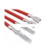 BUIEX 4.8mm H62 Auto Brass Tinned Connector Crimp Terminal Fuse Box Wire Splice Pins Compatible with G179 G168 G169 with 16AWG Cable (Color : G179, Size : 10 Pcs) view 3