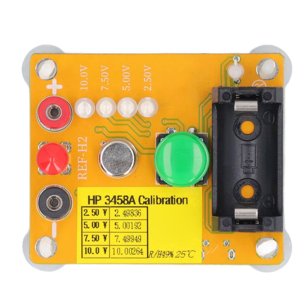 Voltage Reference Module 4-Channel Programmable with Micro USB, AD584K Benchmark Precision Calibration Source Board for Multimeters 3458A 8 and A Half Digit Multimeter