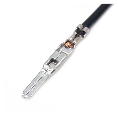 BUIEX 2.8MM Car ECU Brass Crimp Terminal Wire G342 FCI Series Big Pins Compatible with Connector with 18AWG Cable 211PC249S8005 211 PC249S8005 (Color : Male, Size : 20 Pcs)