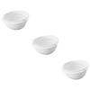 DECHOUS 3pcs Double-layer Rotating Drain Basket Multifunctional Kitchen Storage for Fruits Vegetables Special Draining Design Drainage Practical White Storage view 1