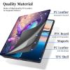 ACWDMKH Case for Amazon Kindle Fire HD 10 & 10 Plus Tablet (13th/11th Generation, 2023/2021 Release) 10.1",PU Leather Slim Folio Stand Multiple Viewing Angles with Auto Wake/Sleep,Glitter Butterfly view 3