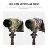 NEEWER Camera Rain Cover, M Medium Size Waterproof Raincoat Cover Sleeve for Canon Sony Nikon Fujifilm DSLR Camera & Lenses up to 200mm, Dual Sided Camouflage Green Camo Nylon, PB021 view 3