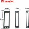 2.5 inch Solid State Hard Disk SSD Aluminium Alloy Bracket ITX Computer case Built-in PC SSD HDD Bracket 3 Bays SATA PATA Computer Hard Disk Rack Docking Station Base view 3