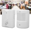 KIMISS Driveway Alarms Wireless, Wireless Driveway Alarm Infrared Transmitter Doorbell Receiver Motion Sensor Weatherproof for Home Security System view 3