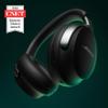 Bose QuietComfort Ultra Wireless Noise Cancelling Headphones with Spatial Audio, Over-The-Ear Headphones with Mic, Up to 24 Hours of Battery Life, Black (Renewed) view 2