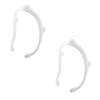 DirectNine Basics Dream-Wear Replacement Frame - Large (2 Pack), Clear view 1