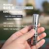Manker E05 II (Silvery, Cool White Version, 6500K) Compact Flashlight, High Density LED 1300 Lumens,IPX8 Waterproof,W&R Filters view 2