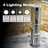 Manker E05 II (Silvery, Cool White Version, 6500K) Compact Flashlight, High Density LED 1300 Lumens,IPX8 Waterproof,W&R Filters view 3