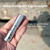 Manker E05 II (Silvery, Cool White Version, 6500K) Compact Flashlight, High Density LED 1300 Lumens,IPX8 Waterproof,W&R Filters view 4