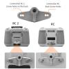 Bike Holder Mount Adapter for DJI RC/RC2 Controller Bike Bicycle Handlebar Mount Holder Clamp Clip Base Compatible for DJI Mini 4 Pro/Mini 3 Pro Drone with Screen Remote Control 1/4 Screw view 4