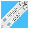 633mm 12pcs/kit Backlight Strip 7 Lamps for MS-L2143 V3 CY-65DN-3030-25V-600mA for for Sun/N.Y SN65LEDA88-G/022 view 2