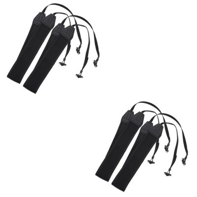 4pcs Photographer Essential Multi-use Camera Straps Neck Shoulder Hand Rapid Style